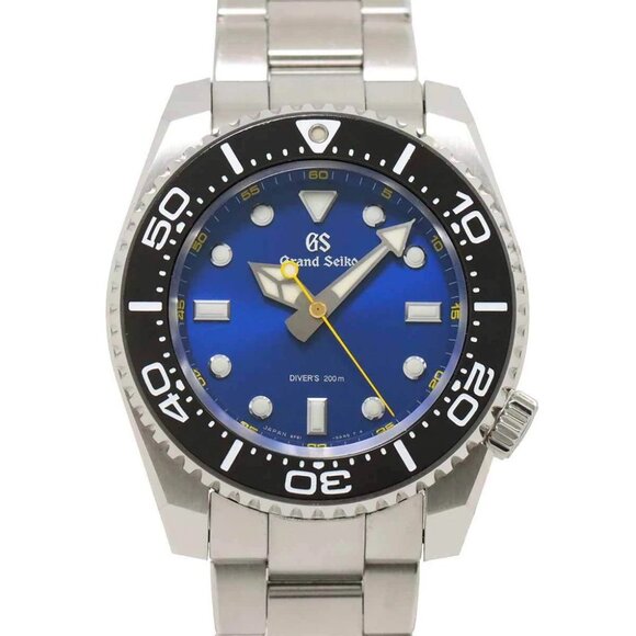 GRAND SEIKO SBGX337 9F61 0AL0 Quartz Blue Dial Mens Watch - Picture 1 of 7